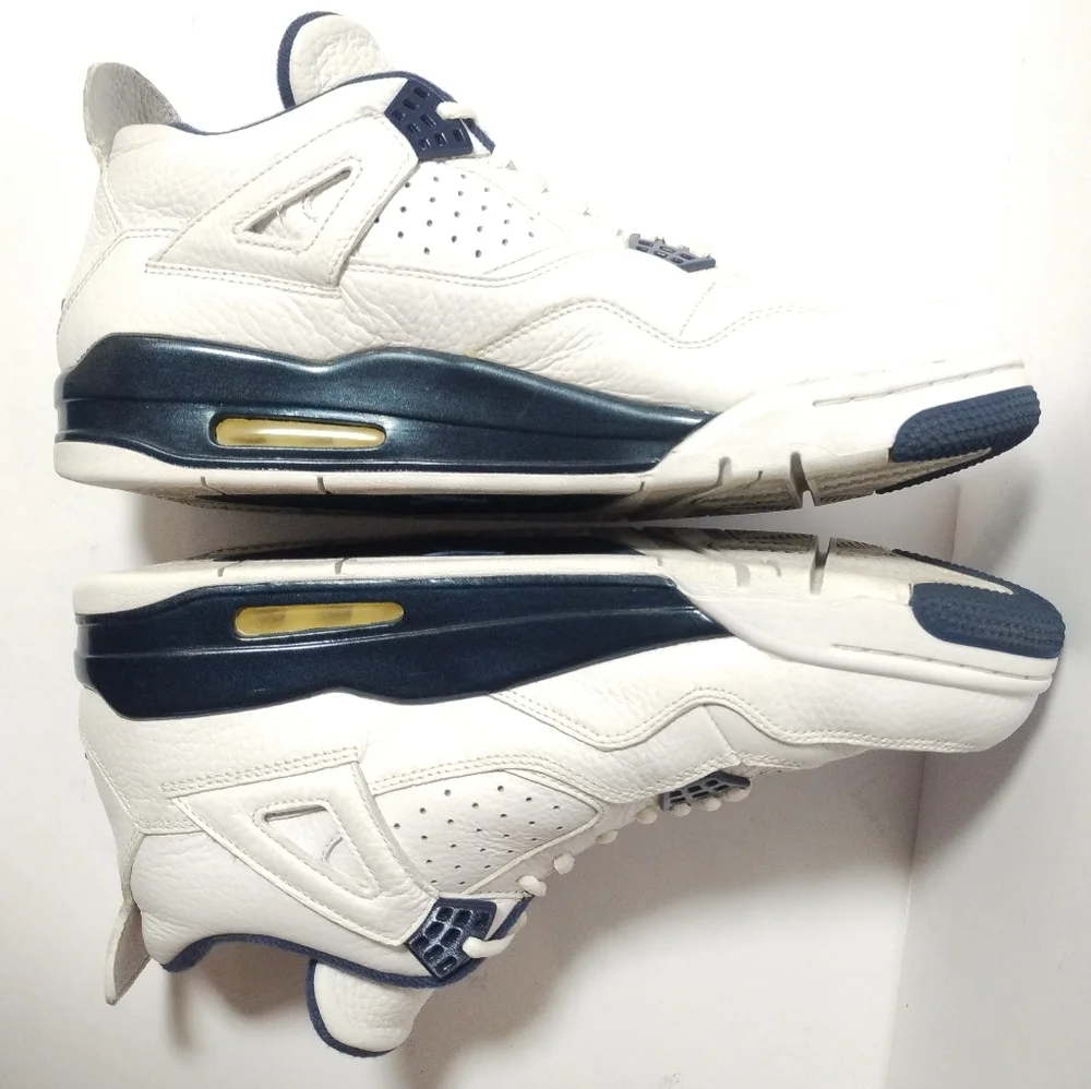 Air Jordan 4 Retro LS ‘Legend Blue’ 314254-107 Men's Size 11